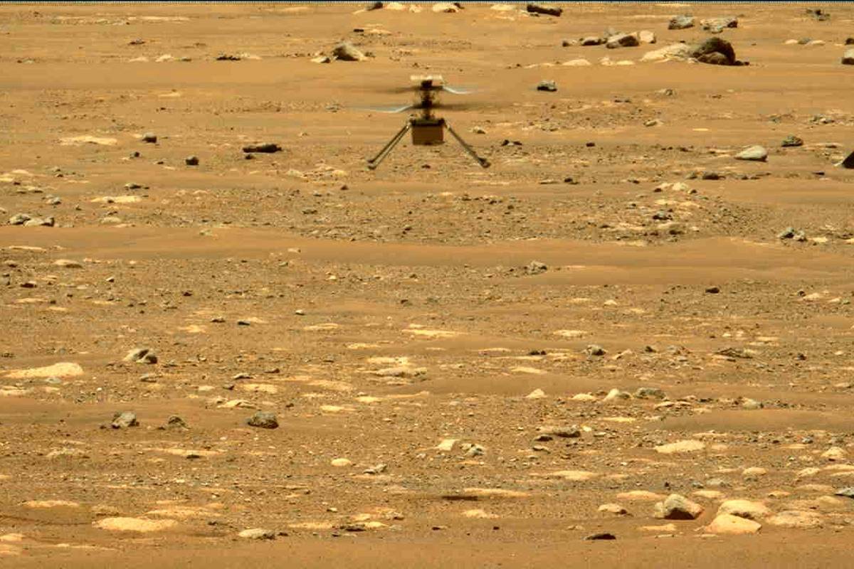NASA-in helikopter na Marsu izveo i treći let dug 80 sekundi