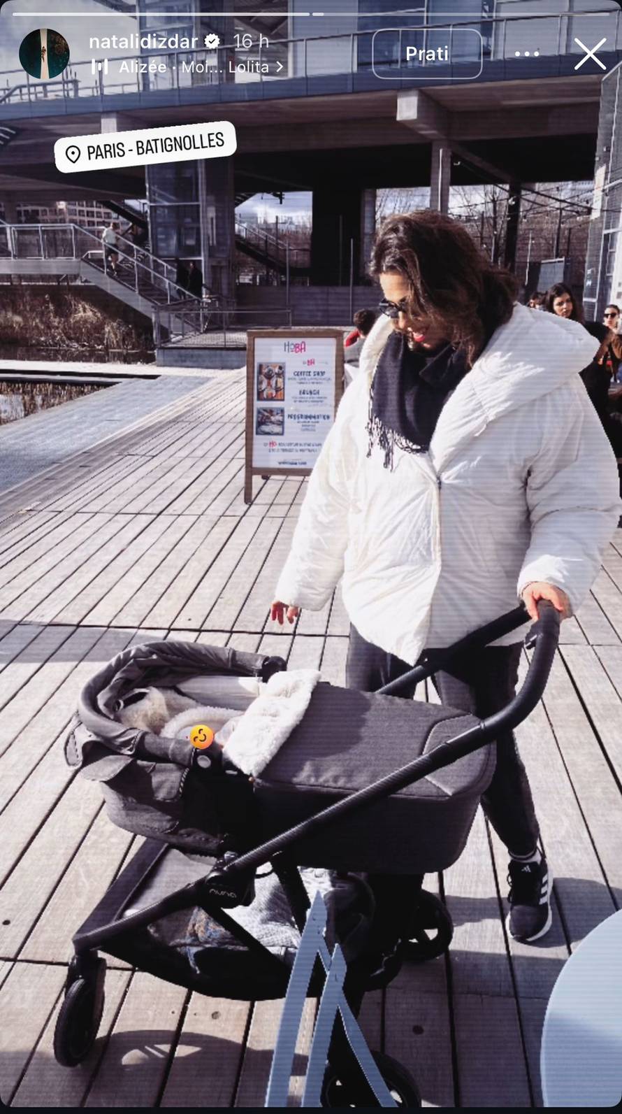 Natali Dizdar objavila prvu fotografiju sa kćerkicom Lolom