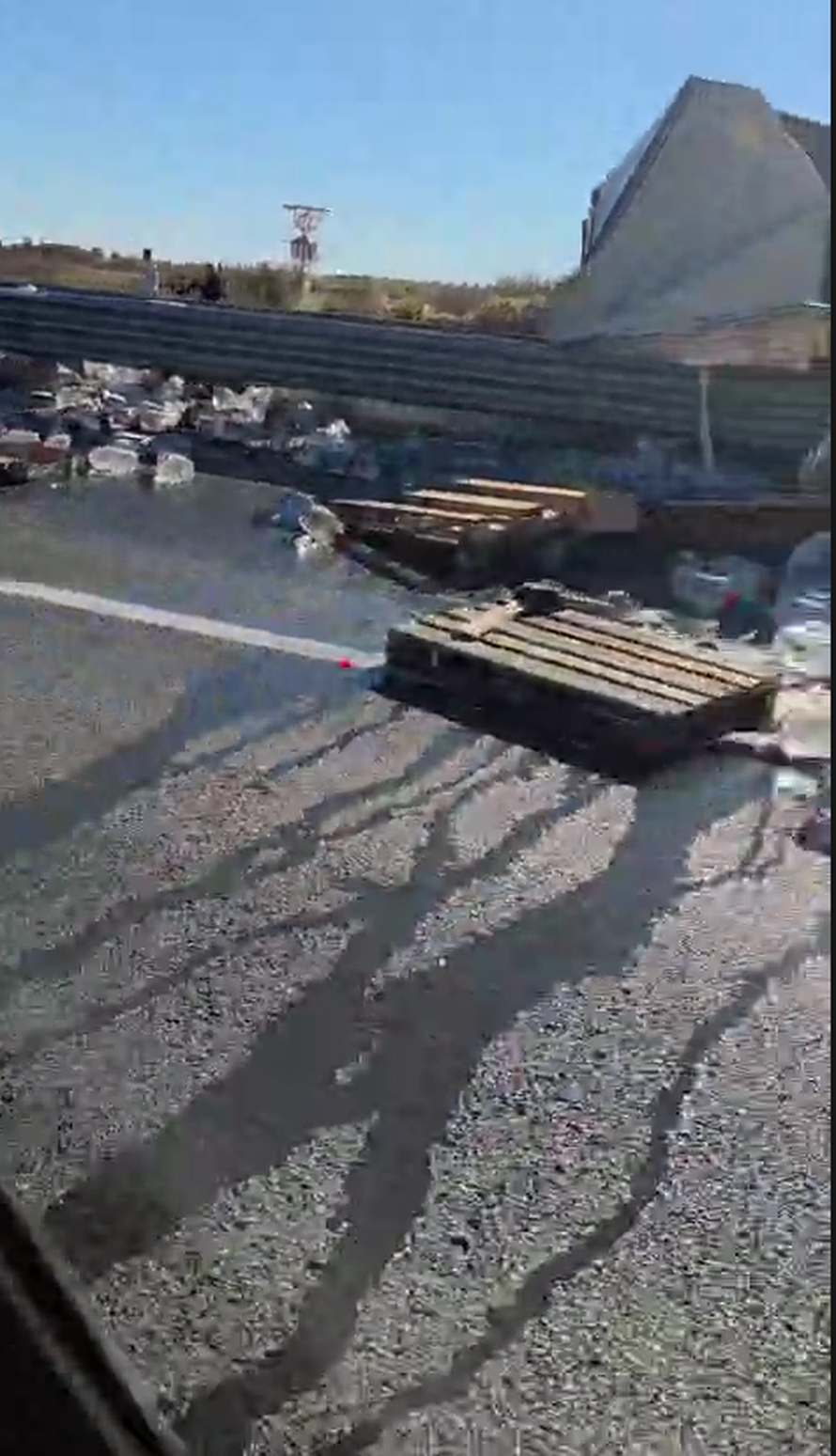 VIDEO Što je ovo, majko mila?! Transformer na A3: 'Taj kamion je bio u onoj strašnoj nesreći'