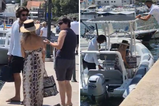 VIDEO Maja i Šime nedjelju provode na Korčuli: ’Prvo su se držali odvojeno, skrivali su se’