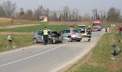 Virje: Pijan se zabio u auto i teško je ozlijedio vozača