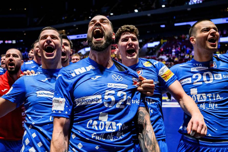 2026 European Handball Championship, Day 14, Croatia - Hungary, Malmö, Sweden - 28 Jan 2026