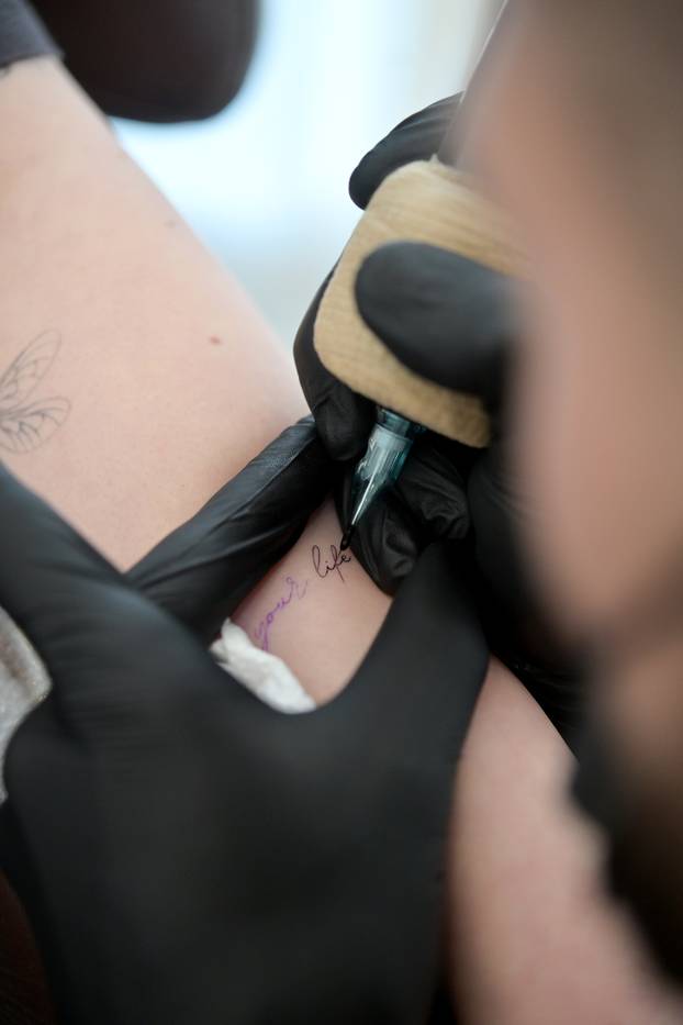 Zagreb: Ivan i Matea Leš, vlasnici zagrebačkog tattoo studija Tattoorroom