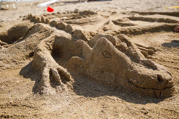 11. Festival pijeska na Kraljičinoj plaži u Ninu