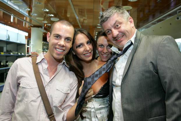 ARHIVA - Zagreb: Anita Đuzel i Zlatan Zuhrić-Zuhra na snimanju spota u Europatradeu