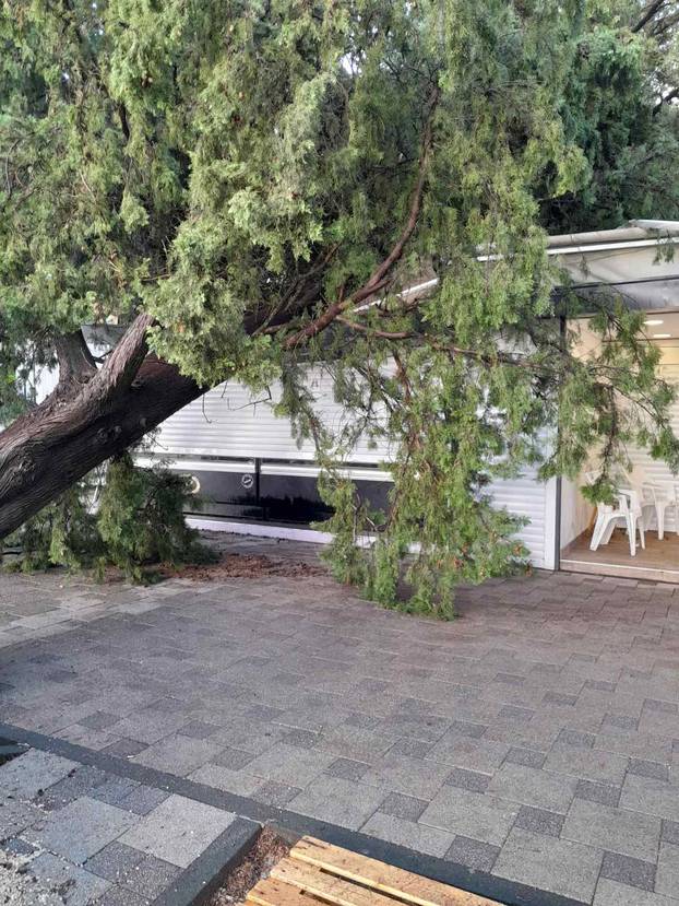 Kao armagedon! Pogledajte posljedice oluje u Biogradu