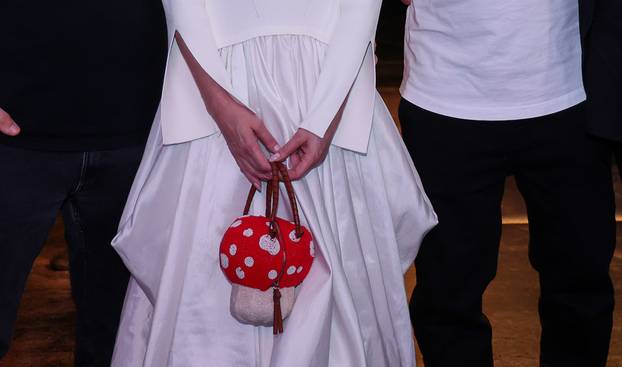 Severina na humanitarnoj izložbi nosila torbicu modne kuće Staud