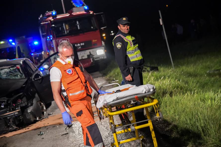 Užas na Grobničkom polju: U sudaru teško ozlijeđeni vozači