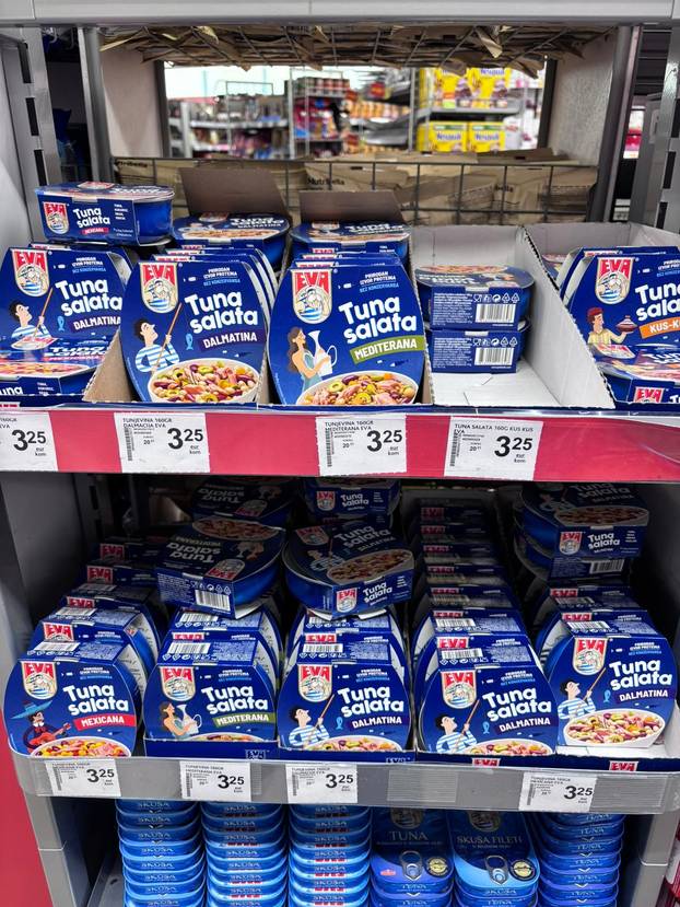 FOTO CIJENE Bili smo u dućanu u Crnoj Gori. Pogledajte koliko koštaju hrvatski proizvodi!