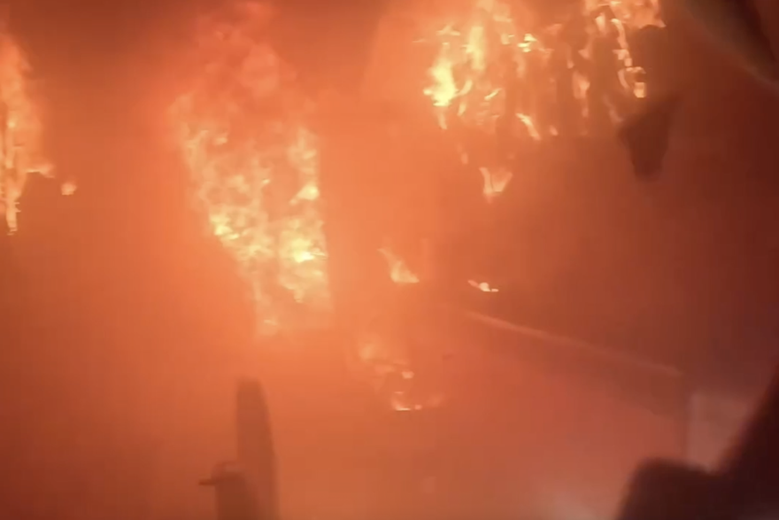 Ga&scaron;enje po&zcaron;ara u Zagrebu
