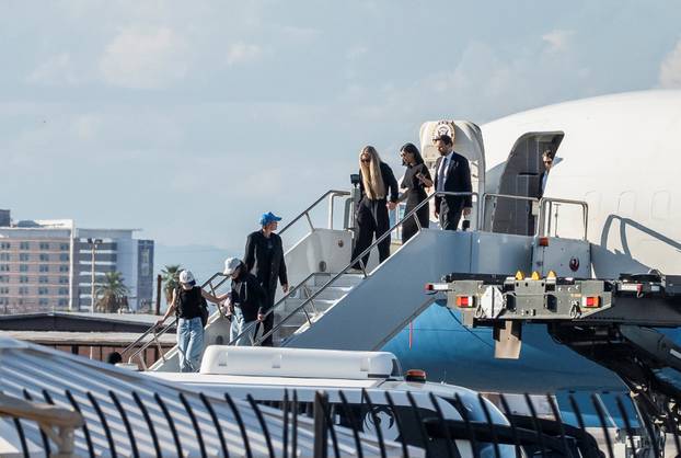 The body of slain conservative activist Charlie Kirk is transported aboard Air Force Two
