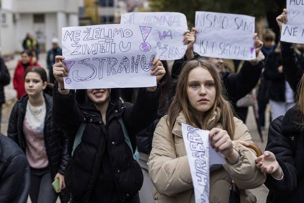 Zbog femicida u Mostaru održana je prosvjedna šetnja 