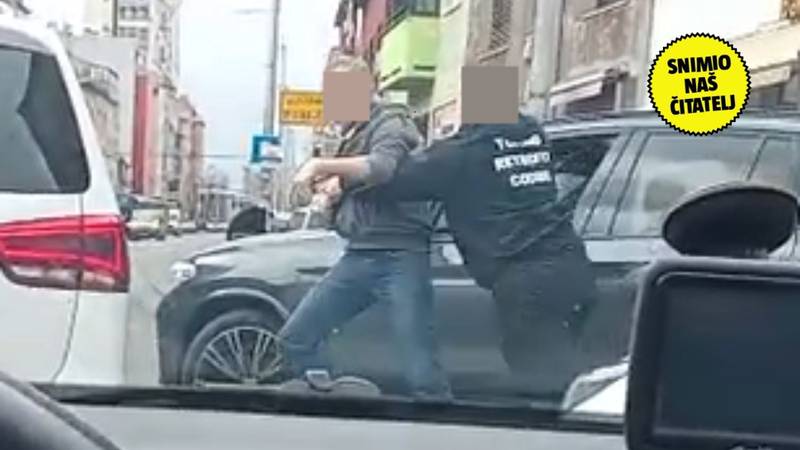 Šokantna snimka iz Zagreba: 'Potukli su se zbog prometa 100 metara od policijske stanice!' 25 24h LALkWRF