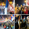 Beogradski studenti stigli pješice u Novi Sad. Pogledajte spektakularne kadrove s ulica