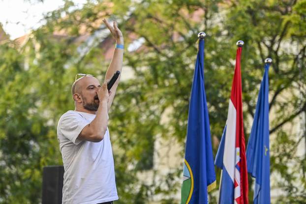 Zagreb: Vojko V nastupio povodom obilježavanja Dana antifašističke borbe