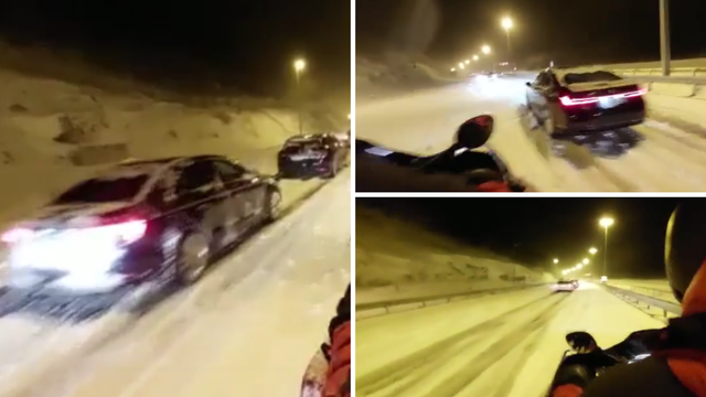 Pogledajte snijeg u koji su ušli vozači ignorirajući sve zabrane. HGSS objavio kako ih je izvlačio