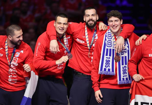 Dodjela medalja hrvatskoj rukometnoj reprezentaciji