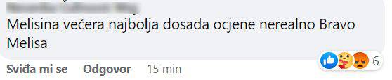 Melisina večera kandidatima je bila pikantna, a gledatelji se ne slažu s tim: 'Ocjene nisu realne'