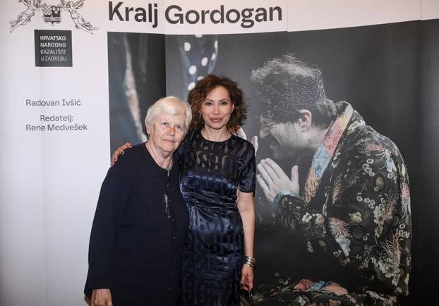 Zagreb: Poznati na premijeri drame Kralj Gordogan