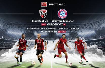 Predzadnje kolo Bundeslige gledajte uživo na Eurosportu 2