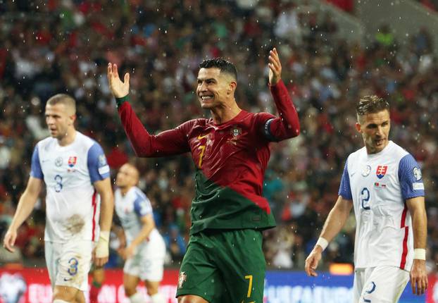 Euro 2024 Qualifier - Group J - Portugal v Slovakia