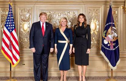 Kolinda za susret s Trumpom obukla haljinu Snježane Mehun