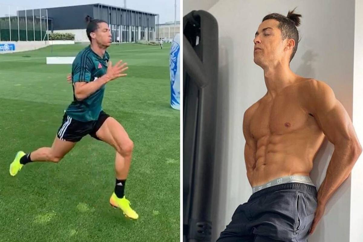 Cristiano, ti si stroj: Došao je na trening četiri sata ranije, forma mu je bolja nego prije korone!
