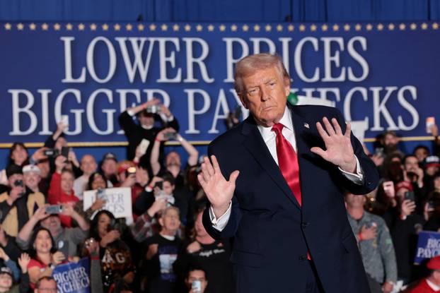 U.S. President Trump in Pennsylvania