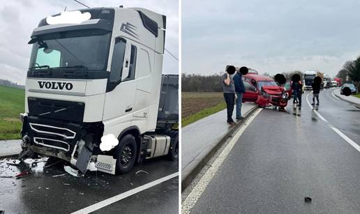 Sudar kamiona i auta u Zlatar Bistrici, jedan čovjek je poginuo
