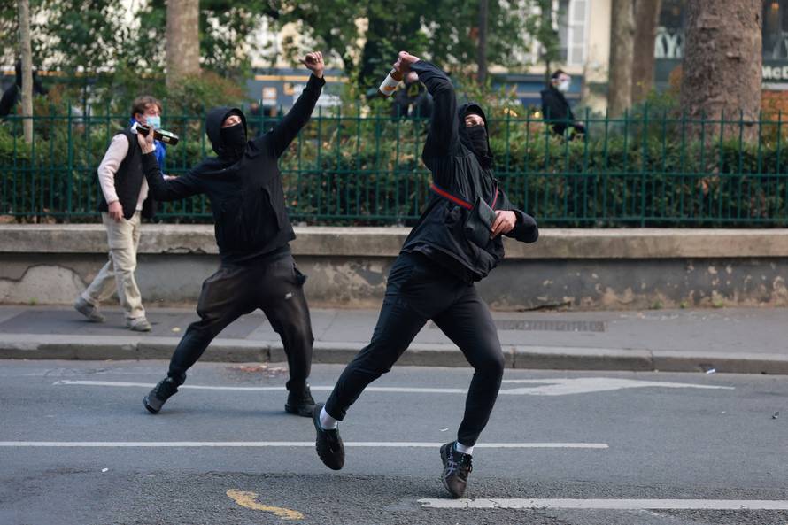 Nationwide protests in France against the cost of living