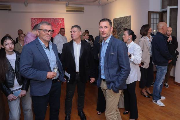 Split: Izložba "Svjetla postojanja" talijanskog slikara Alberta di Fabija