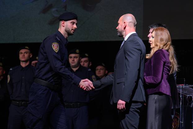 Zagreb: Svečana prisega vježbenika za službenike pravosudne policije