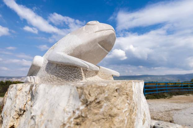 U Zmijavcima otkriven spomenik žabi