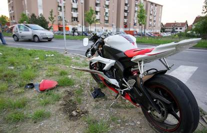Vozač motora ozlijeđen u sudaru s autom u Zagrebu