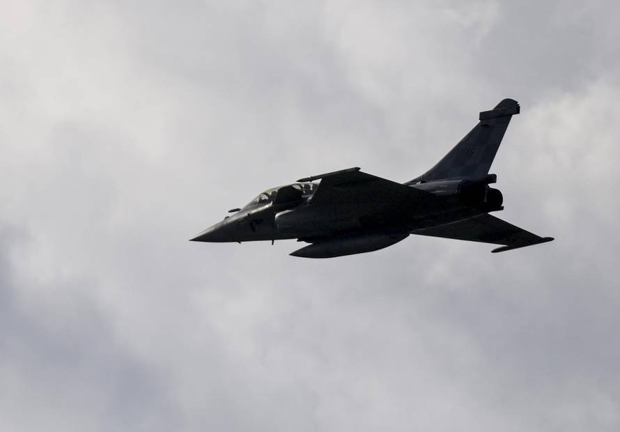 Zagreb: Generalna proba svečanog vojnog mimohoda - zračne snage 