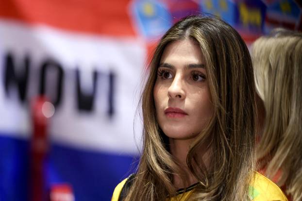 Malmo: Navijači na utakmici između Hrvatske i Švicarske EHF Europskog prvenstva