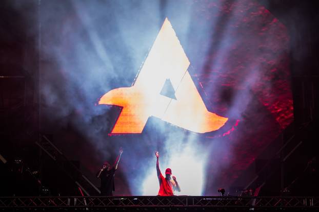 Split - Treca Vecer Ultra Festivala.  DJ-a Afrojack