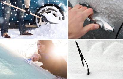 Naučite kako pravilno posuti sol, odlediti auto, spriječiti gomilanje snijega na lopati...
