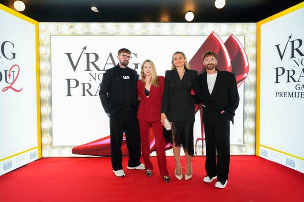 Ovako je bilo na premijeri 'Vrag nosi Pradu 2': Grubnić je nosio pletenice, Petko postao Priestly