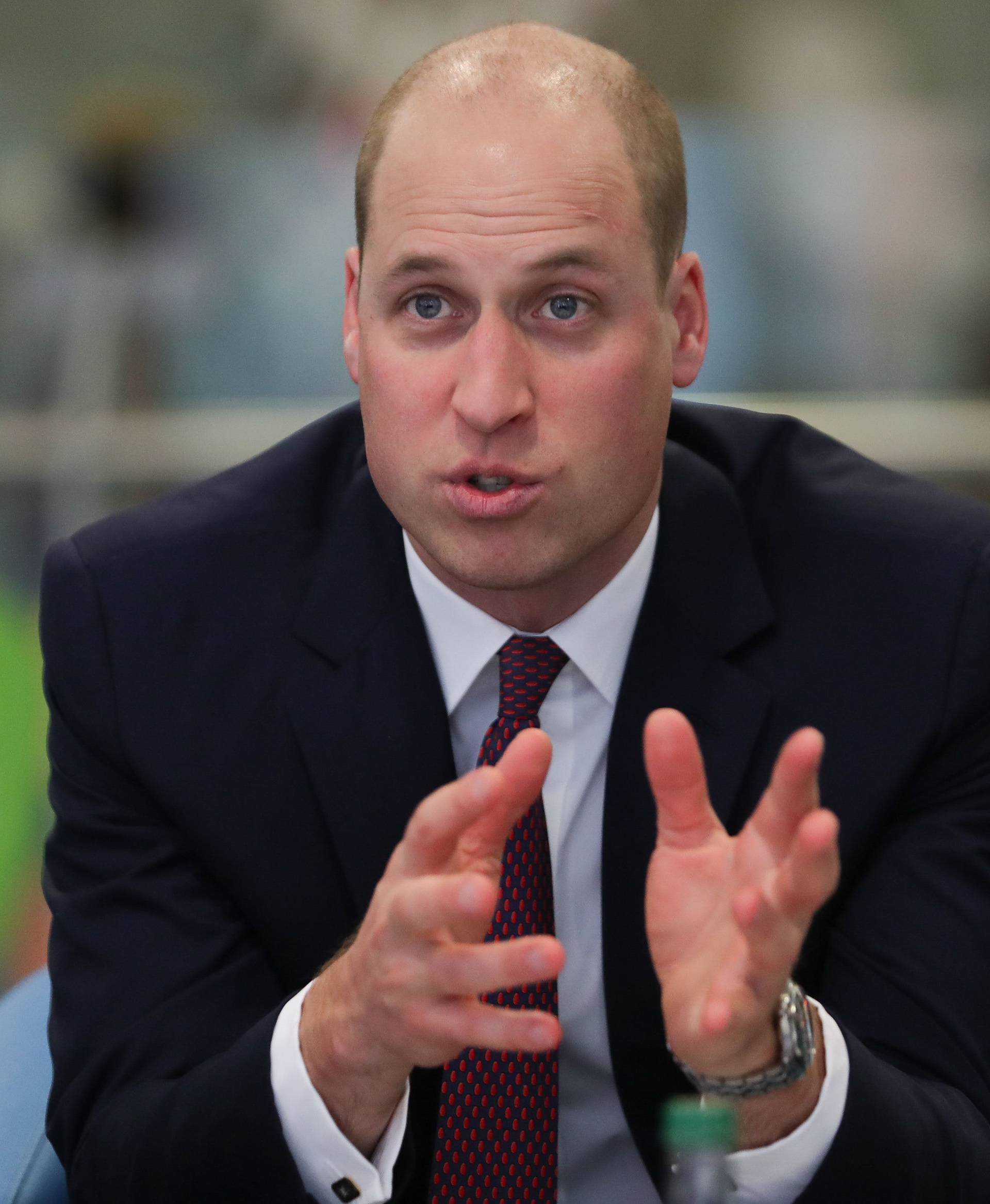 Duke of Cambridge launches Step into Health programme