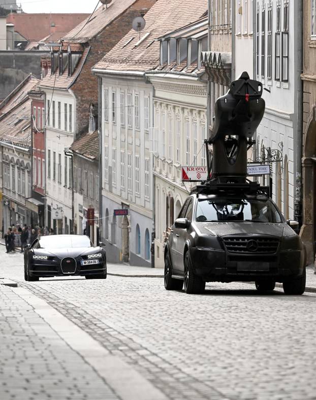 Zagreb: Bugatti u Radićevoj ulici na snimanju 
