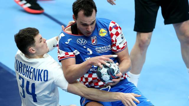 Szeged: EHF Europsko prvenstvo, Hrvatska - Ukrajina