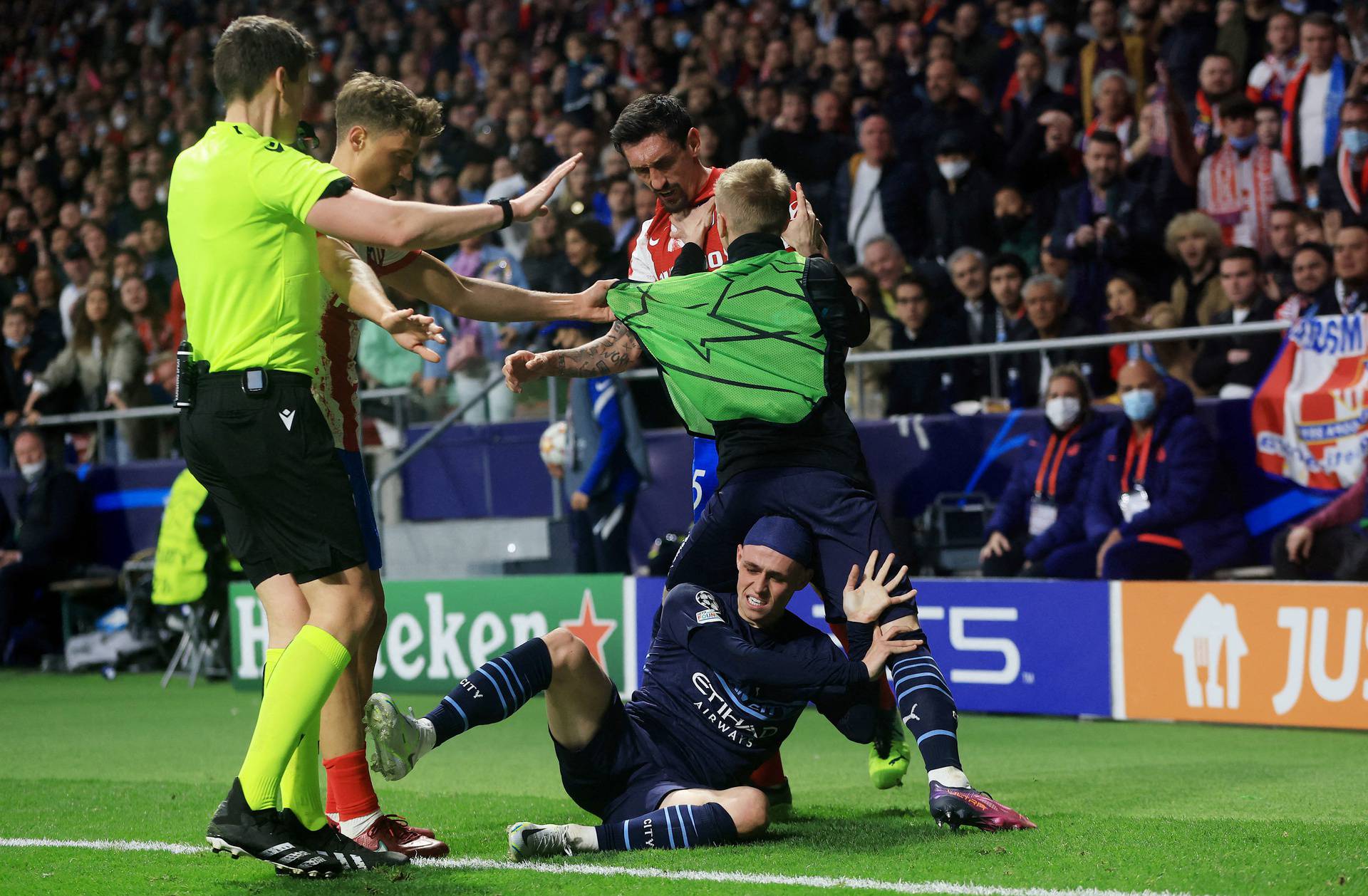 Champions League - Quarter Final - Second Leg - Atletico Madrid v Manchester City