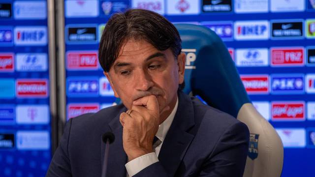 Osijek: Zlatko Dalić na konferenciji za medije nakon utakmice