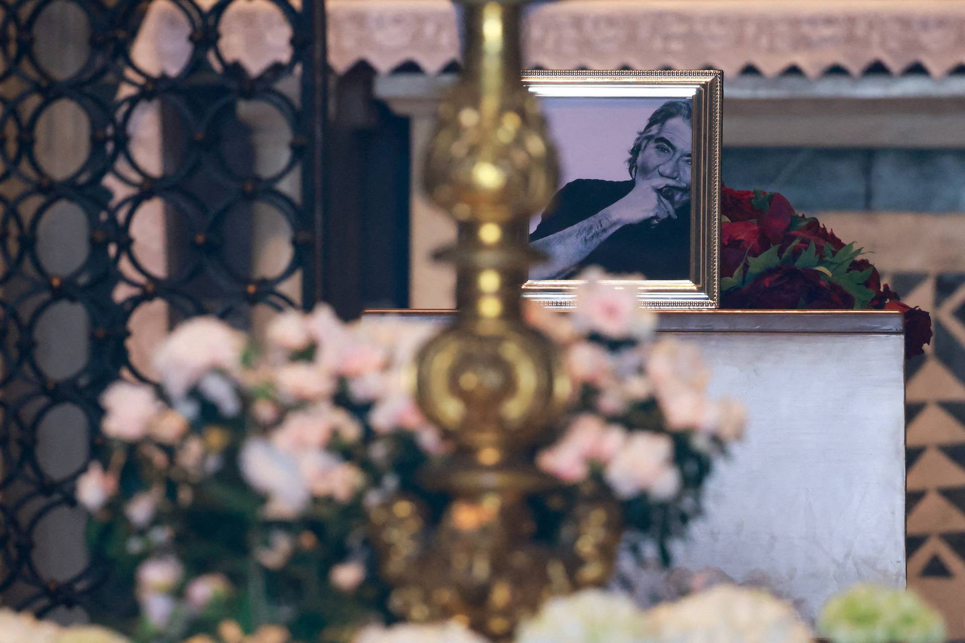 Funeral ceremony of Italian designer Roberto Cavalli, in Florence