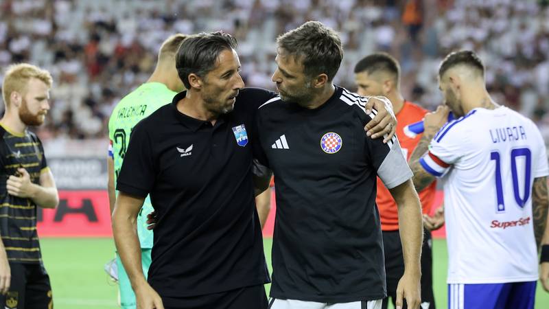 Garcia: Nestao sam jer pijem puno vode. Trener Osijeka: Nije lako protiv Hajduka na Poljudu