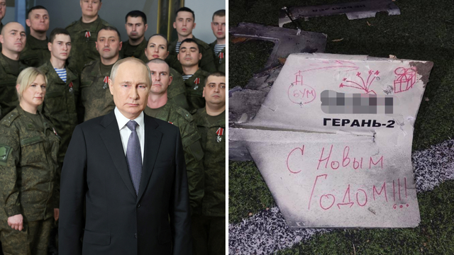 Putinova 'čestitka' Ukrajincima: Na dronu koji je pogodio Kijev bila je ispisana jeziva poruka