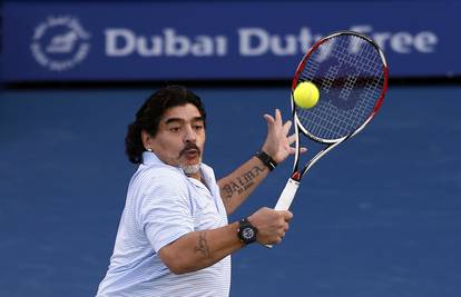 Maradona je zaigrao tenis sa sunarodnjakom Del Potrom
