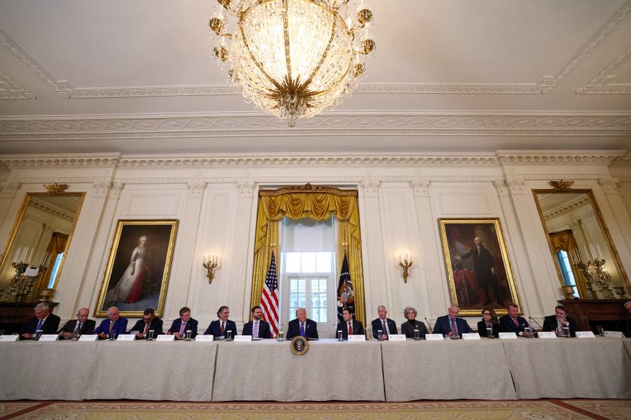 U.S. President Donald Trump at the White House in Washington, D.C.
