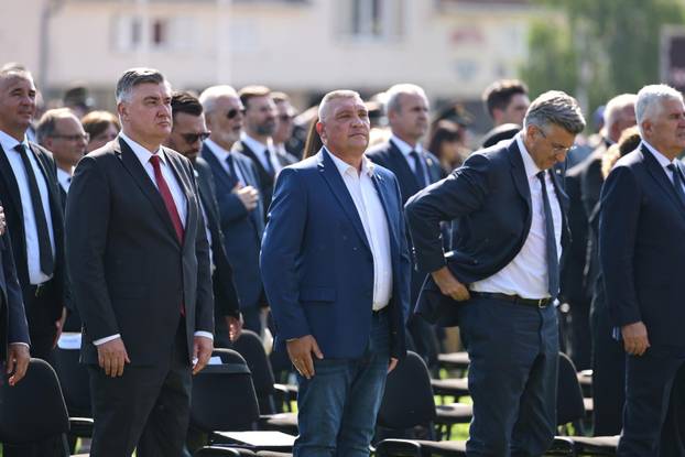 Knin: Središnja svečanost obilježavanja 31. obljetnice VRO Oluja